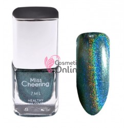 Lac de unghii Holografic 3D de 7 ml Cod 11 Blue-Turcoaz